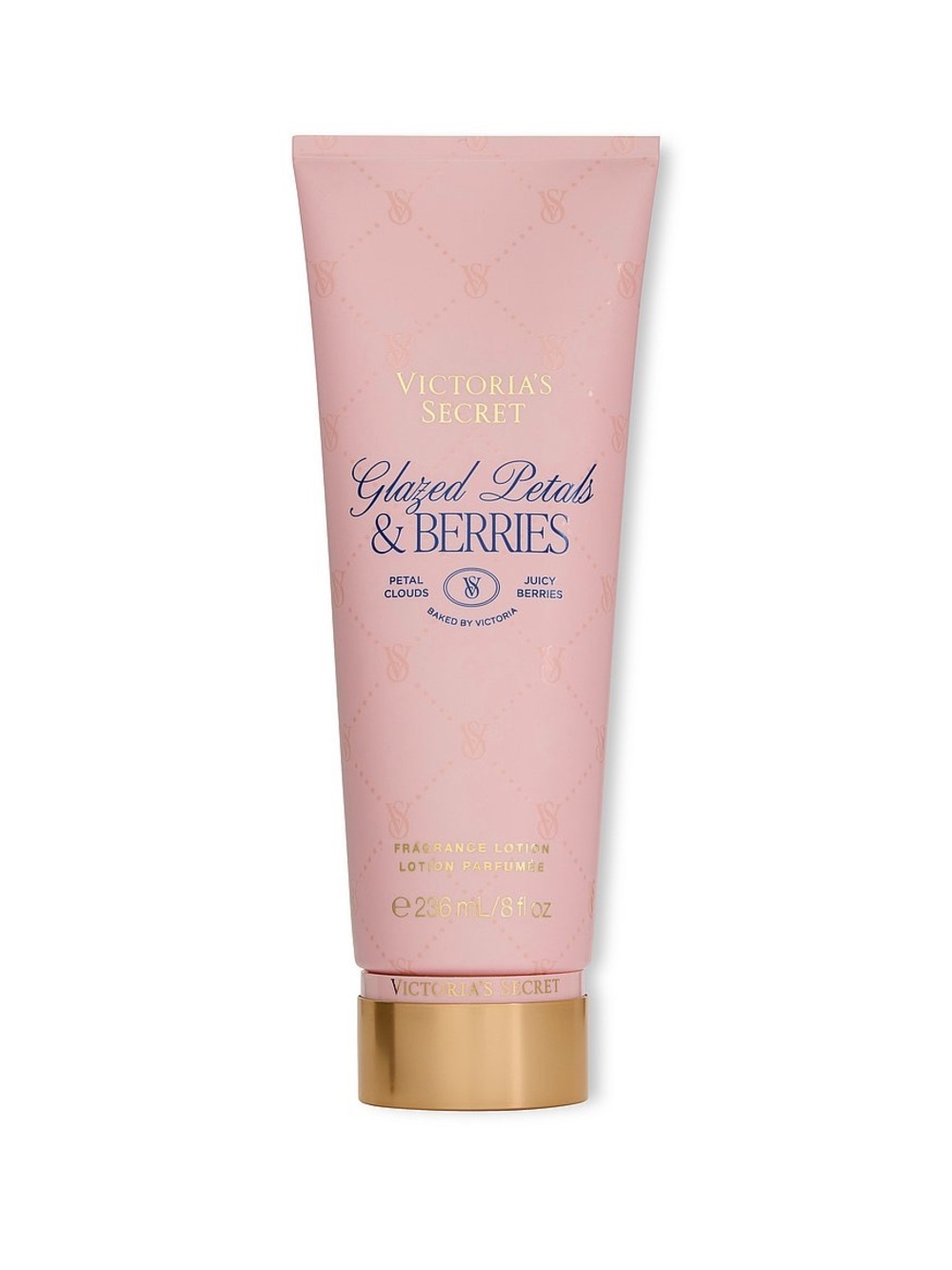 Victoria's Secret Glazed Petals & Berries Fragrance Lotion - 8fl oz - NEW